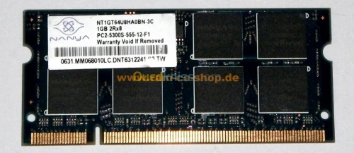 BARETTE MEMOIRE LAPTOP DDR1/2/3/4