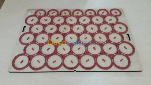 Forme de découpe au laser .