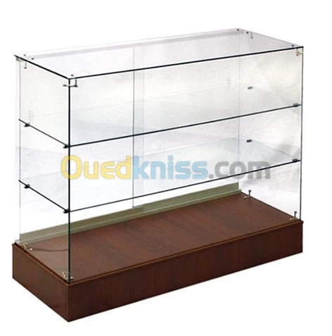 vitrines d'expositions