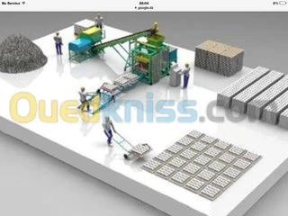 Presses à Béton (Parpaings , Hourdis, Bordures, Pavés).