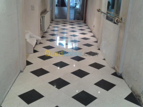 ponçage lustrage cristalisation