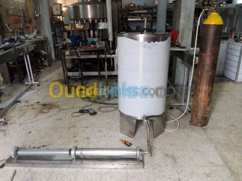 Melangeur cuve inox 100 litr5000 litre