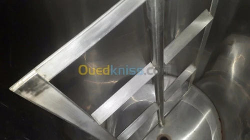 Melangeur cuve inox 100 litr5000 litre