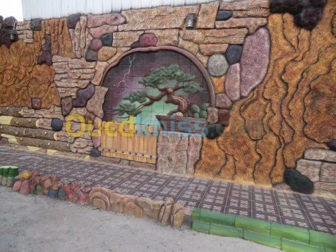 Revetment decorative 