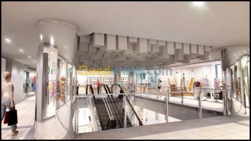 Conception 3D  des centres commerciaux