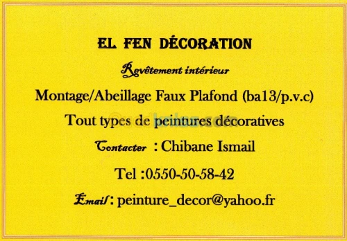 montage ba13 et tout type de peinture 