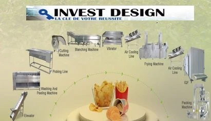 Chaine de production du pain takos et libanais 