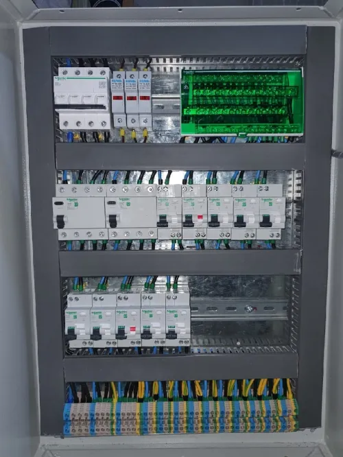 Câblage des armoire électriques