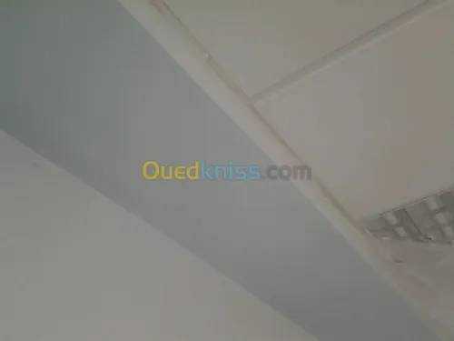 montage de faux plafon placo platre 