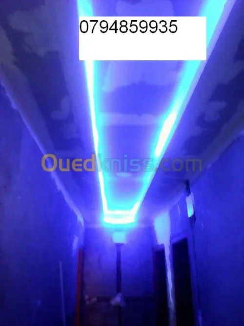 montage de faux plafon placo platre 