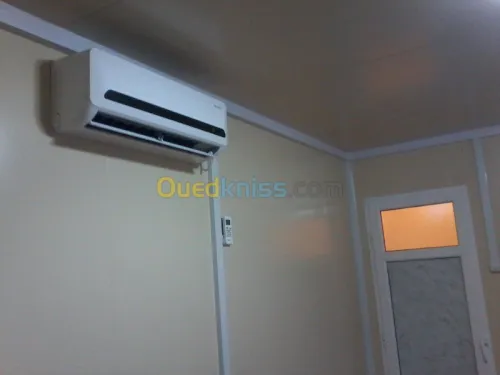 Construction des cabines saharienne