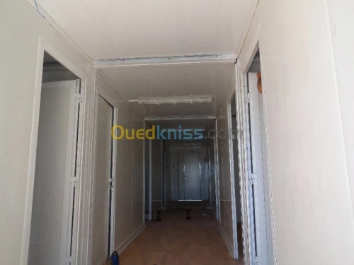 Construction des cabines saharienne