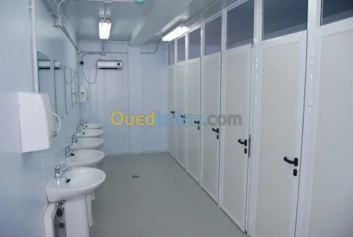 Construction des cabines saharienne