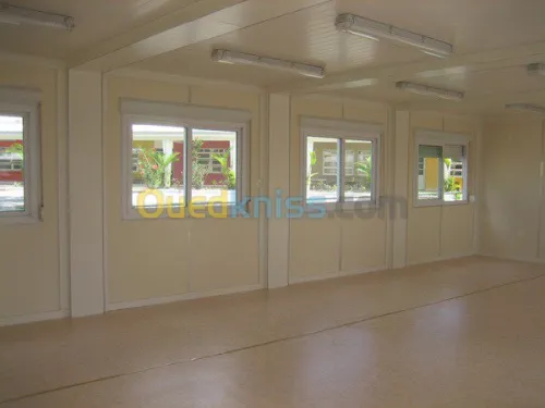 Construction des cabines saharienne