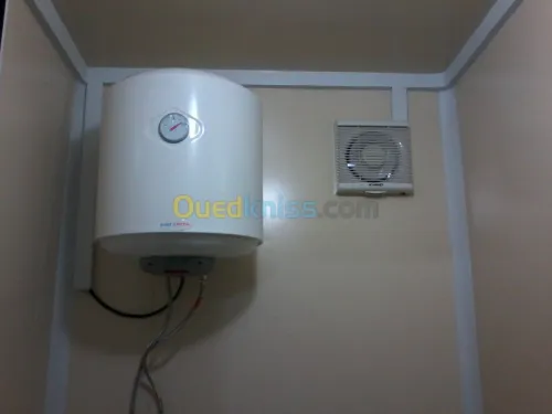 Construction des cabines saharienne