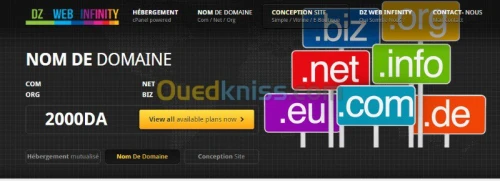 Hébergemen Web Et Domaine 