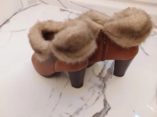 Vente Botte en cuire femme