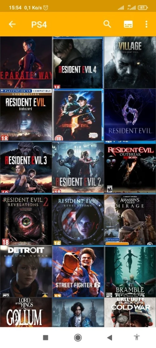 Installation jeux PS4 flashé et pc et ps3 ps2 
