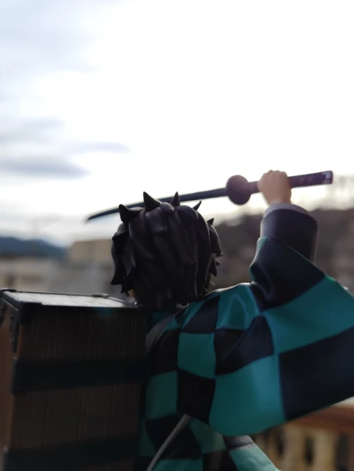 figurine de Kamado Tanjiro signée SEGA (SPM)