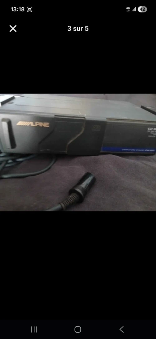 Changeur cd  Alpine