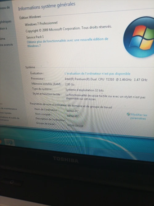PC portable Toshiba Satellite