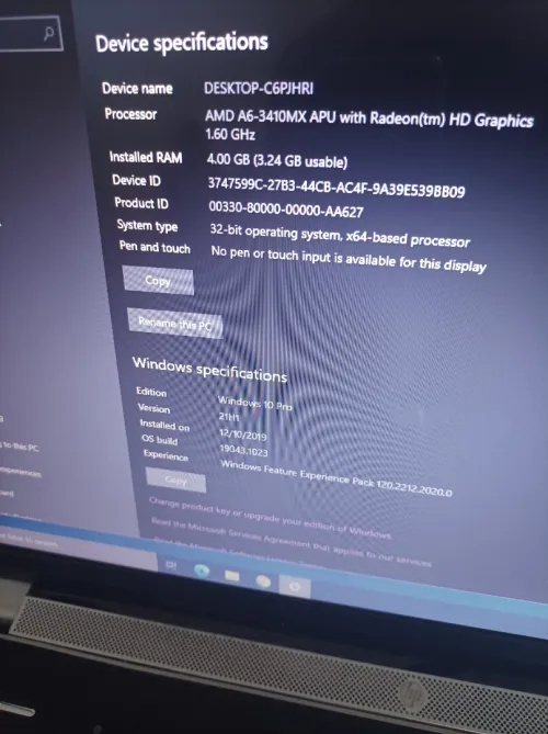 PC portable HP Pavilion dv7