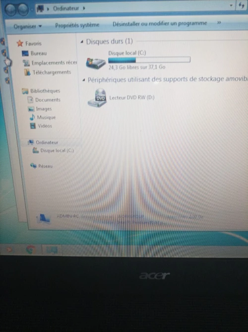PC portable Acer Aspire