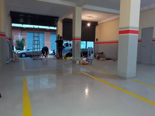 résine peinture aluco alumi PVC électricité plombier  