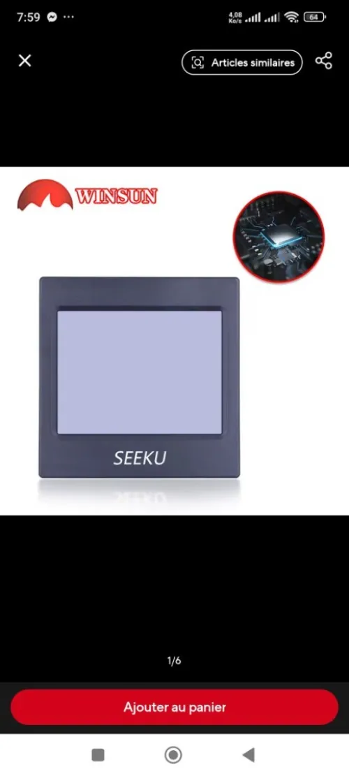  PLC SEEKU WS3U14MRT COMPATIBLE FX3U NEUF et ÉCRAN TACTILE INDUSTRIEL SEEKU 3,5 24 V NEUF 