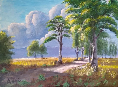 Tableau fait main peinture