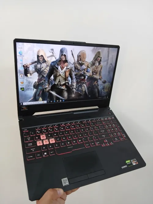 ASUS TUF Gaming A15 AMD RYZEN 7 4800H NVIDIA RTX 2060 6GB RAM 16GB SSD 512GB ECRAN 144HZ