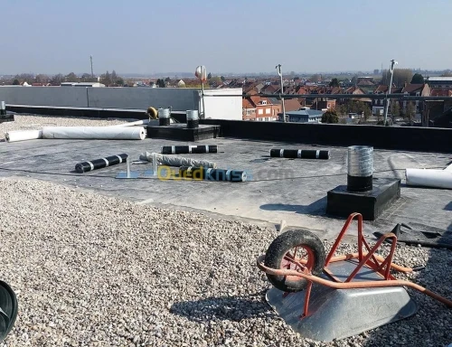 Travaux d'étancheité