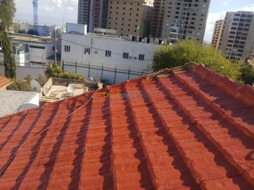 Travaux d'étancheité
