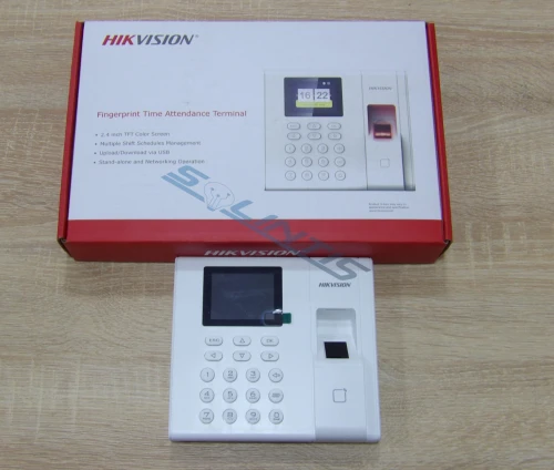 Pointeuse biométrique à empreintes digitales et cartes HIKVISION KT1A8503 EF