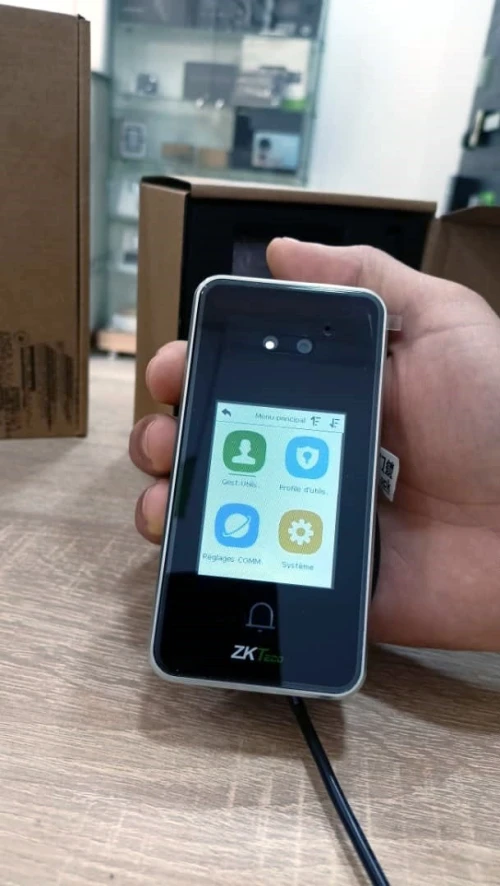 Terminal de contrôle d'accès et pointage ZKTeco Speedface V3L-LITE, Faciale et carte
