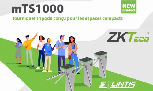 Tourniquet Tripode Compact ZKTeco MTS1000