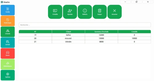 Logiciel de gestion de stock