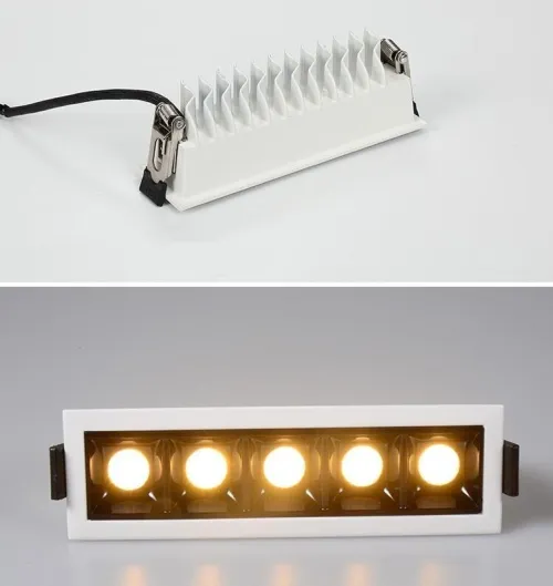 Spot LED Encastrable : Luminaire Intégré au Plafond