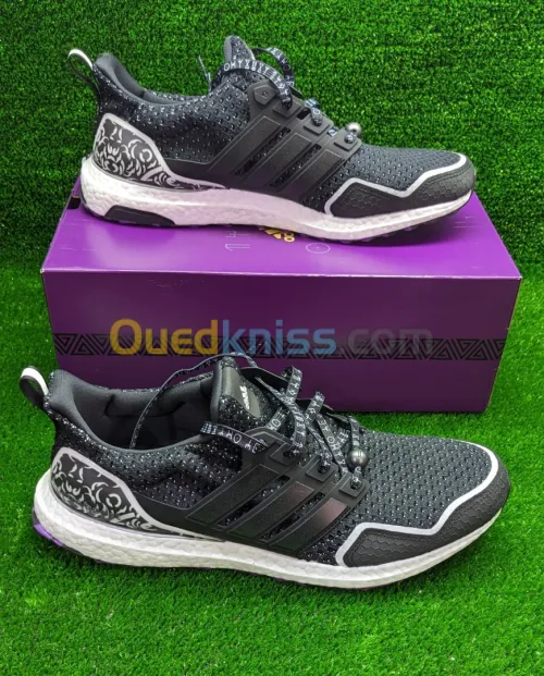 Adidas ULTRABOOST 5.0 X MARVEL BLACK PANTHER Ref HR0518  Original اصلية - Pointure  47 1/3 / 30.5 CM