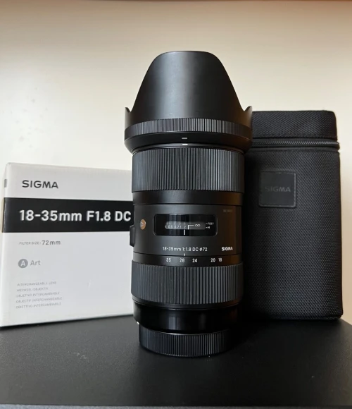SIGMA ART 18/35 F1.8 FOR CANON NEUF