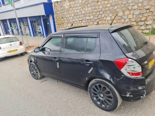 Skoda Fabia 2013 visage