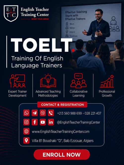 Training Of English Language Trainers - TOELT.