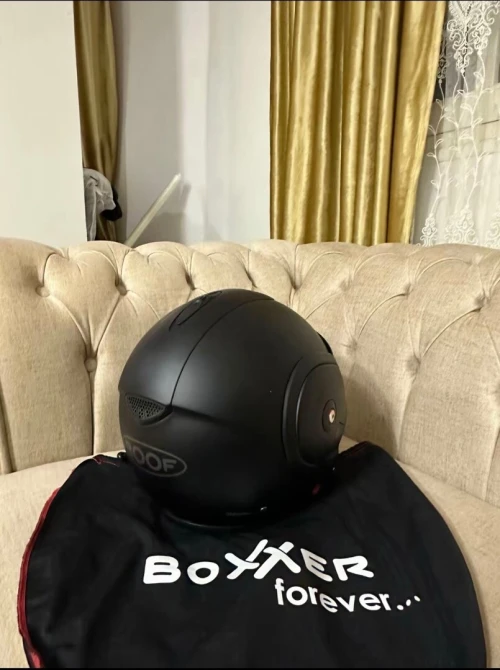 Casque roof boxxer noir mat état 9/10