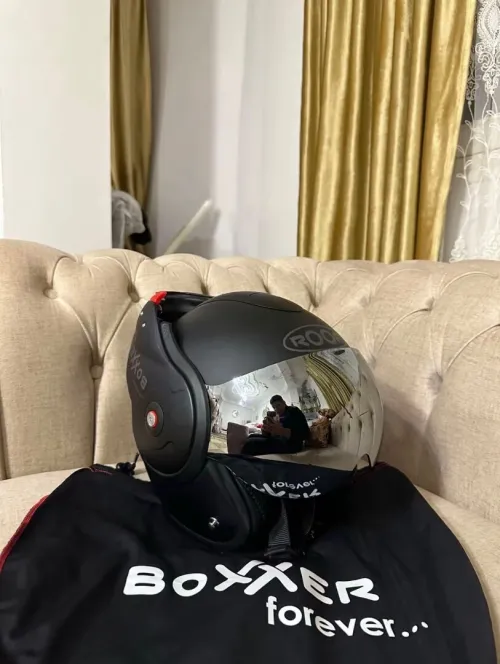 Casque roof boxxer noir mat état 9/10