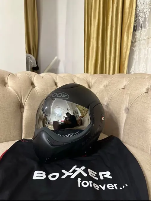 Casque roof boxxer noir mat état 9/10