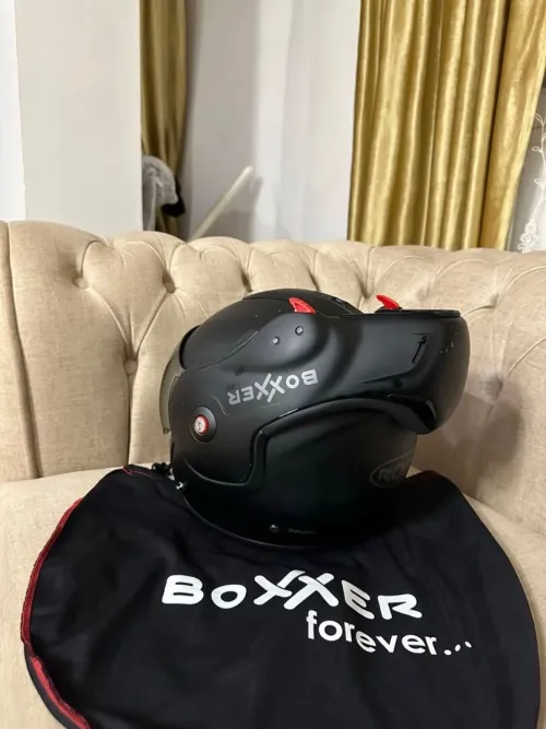 Casque roof boxxer noir mat état 9/10