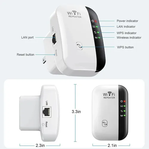 RÉPÉTER WIFI 300 M