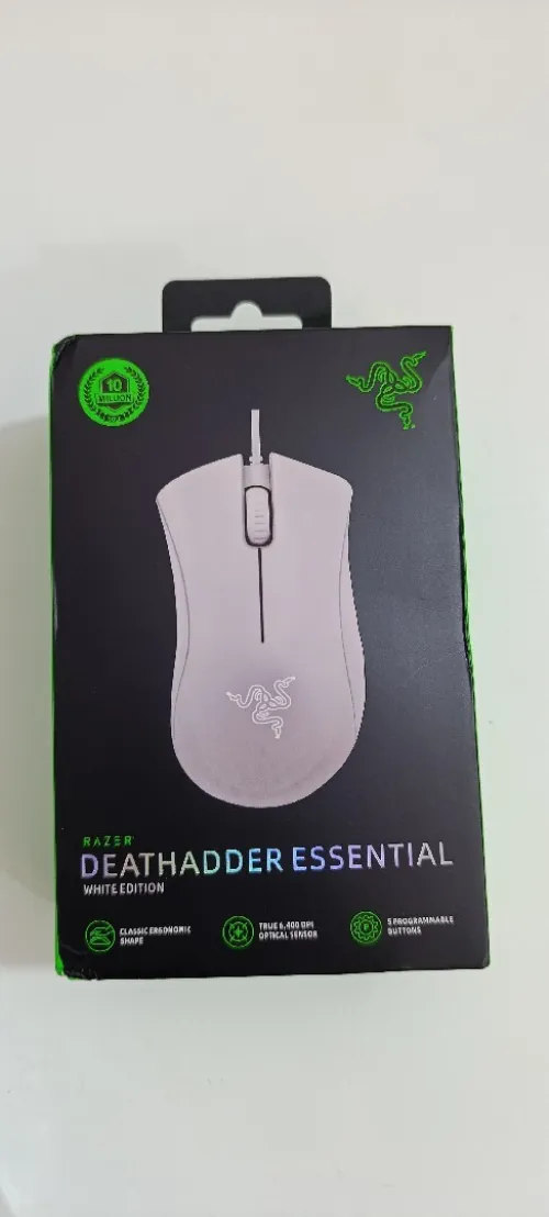 SOURIS RAZER DEATHADDER ESSENTIAL WHITE ÉDITION NEUF