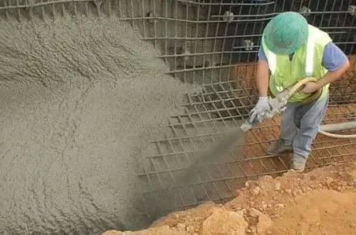 Béton projetée et clouage 