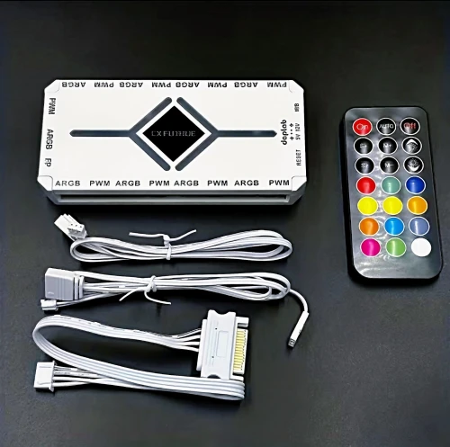ARGB PWM Fan Hub Controller|RGB Fan & Light Control